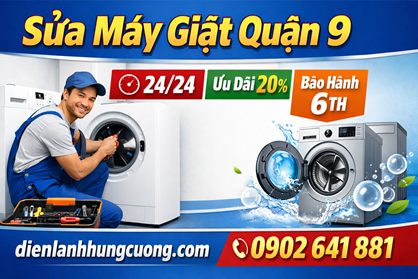 Sửa Máy Giặt Vinhomes Grand Park Quận 9