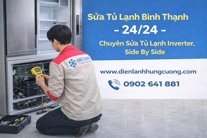 Sửa Tủ Lạnh Vinhomes Central Park 