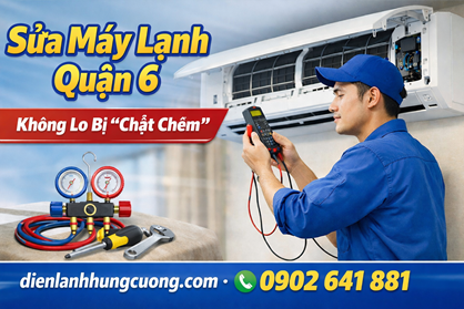 Sửa Máy Lạnh Lucky Palace Quận 6
