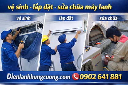 Vệ Sinh Máy Lạnh Chung Cư Xi Grand Court Quận 10