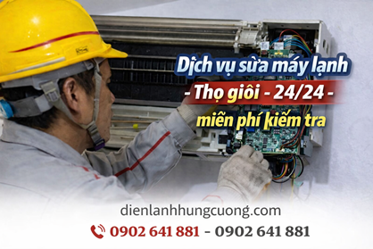 Sửa Máy Lạnh KCN Sóng Thần Bình Dương