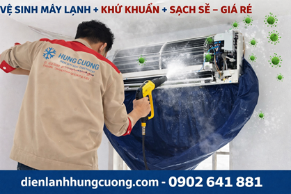 Vệ Sinh - Sửa Chữa Máy Lạnh Chung Cư Riva Park