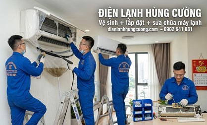 Vệ Sinh Máy Lạnh Bến Cát Bình Dương