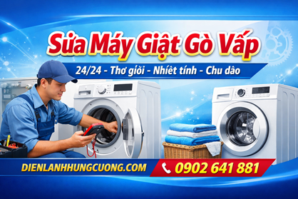 Sửa Máy Giặt Electrolux Gò Vấp - Bắt Đúng Bệnh - Báo Đúng Giá