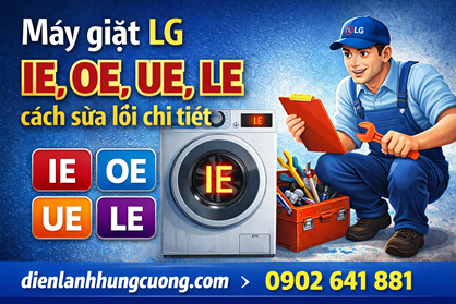 Sửa Máy Giặt LG Tân Bình: Xử Lý Triệt – Hỗ Trợ 24/24