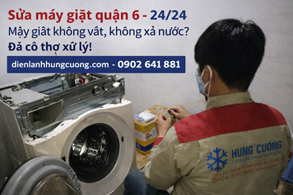 Sửa Máy Giặt Electrolux Quận 6: Phục Vụ 24/7 Cả Ngày Lễ