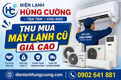 Thu Mua Máy Lạnh Cũ Giá Cao Tại Bình Dương