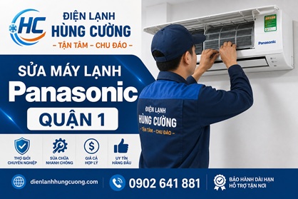 Sửa Máy Lạnh Panasonic Quận 1 - Thợ Hãng 24/24