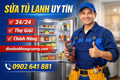 Tiệm Sửa Tủ Lạnh Gần Đây Bình Thạnh: Hỗ Trợ Nhanh, Thợ Tận Tâm