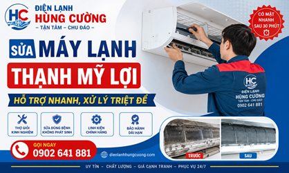 Sửa Máy Lạnh Thạnh Mỹ Lợi: Hỗ Trợ Nhanh, Xử Lý Triệt Để