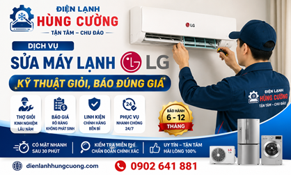 Dịch Vụ Sửa Máy Lạnh LG: Kỹ Thuật Giỏi, Báo Đúng Giá