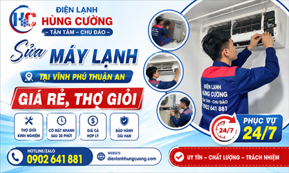 Sửa Máy Lạnh Tại Vĩnh Phú Thuận An: Bắt Bệnh Chuẩn, Làm Tử Tế
