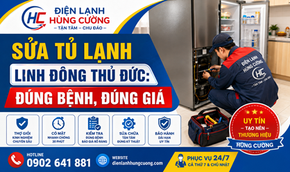 Sửa Tủ Lạnh Linh Đông Thủ Đức: Đúng Bệnh, Đúng Giá