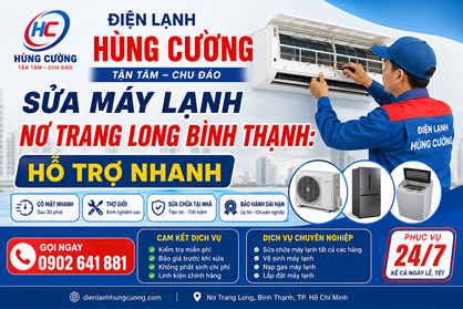 Sửa Máy Lạnh Nơ Trang Long Bình Thạnh: Gọi 15 Phút Thợ Có Mặt