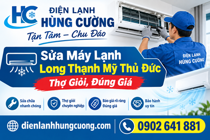 Sửa Máy Lạnh Long Thạnh Mỹ Thủ Đức – Thợ Giỏi, Đúng Giá, Tận Tâm