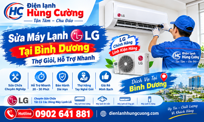 Sửa Máy Lạnh LG Tại Bình Dương: Bắt Đúng "Bệnh", Sửa Đúng Giá