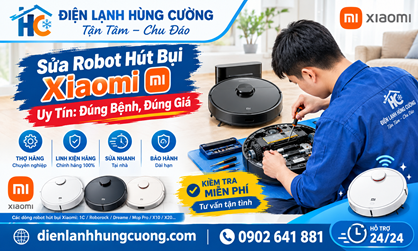 Sửa Robot Hút Bụi Xiaomi Uy Tín: Bắt Đúng Bệnh, Báo Đúng Giá