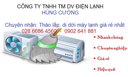 Tháo Lắp Máy Lạnh Quận 3