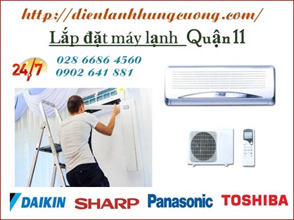 Dịch Vụ Tháo Lắp Máy Lạnh Quận 11