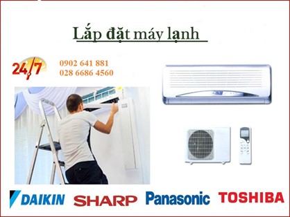 Lắp Máy Lạnh Giá Rẻ