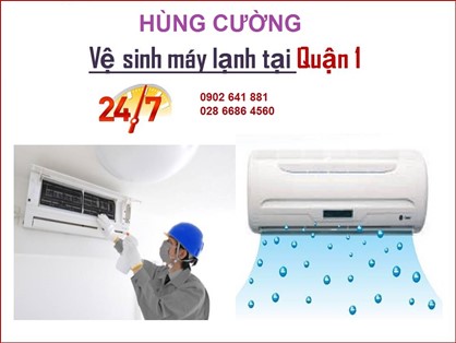 Vệ Sinh Máy Lạnh Giá Rẻ Quận 1