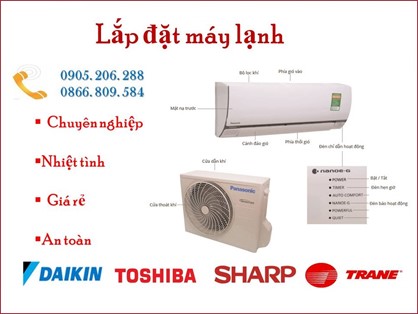 Tháo Lắp Máy Lạnh Chuyên Nghiệp