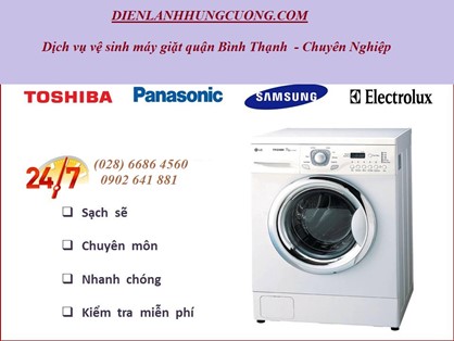 Vệ Sinh Máy Giặt Quận Bình Thạnh