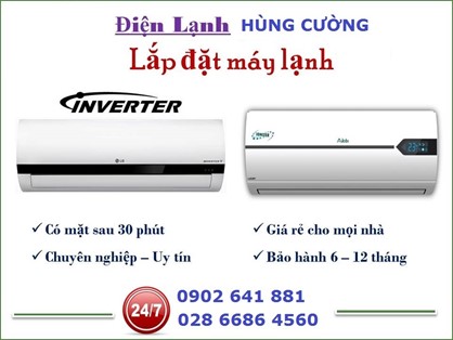 Tháo Lắp Máy Lạnh Quận 7