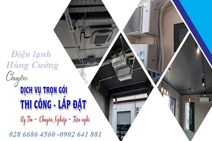 Bảng giá lắp đặt máy lạnh mới nhất 2022