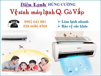 Vệ Sinh Máy Lạnh Giá Rẻ Quận Gò Vấp