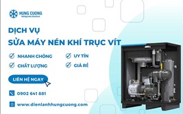 Dịch Vụ Sửa Máy Nén Khí Trục Vít