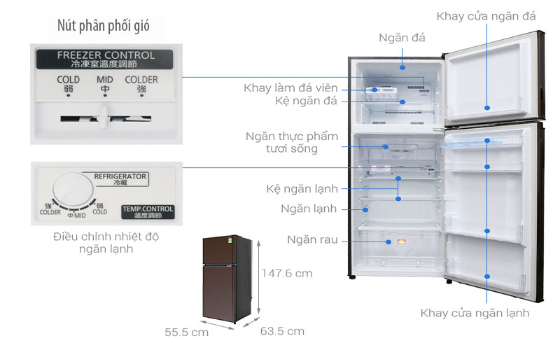 Tủ lạnh nên để bao nhiêu độ là hợp lý, đảm bảo an toàn thực phẩm?