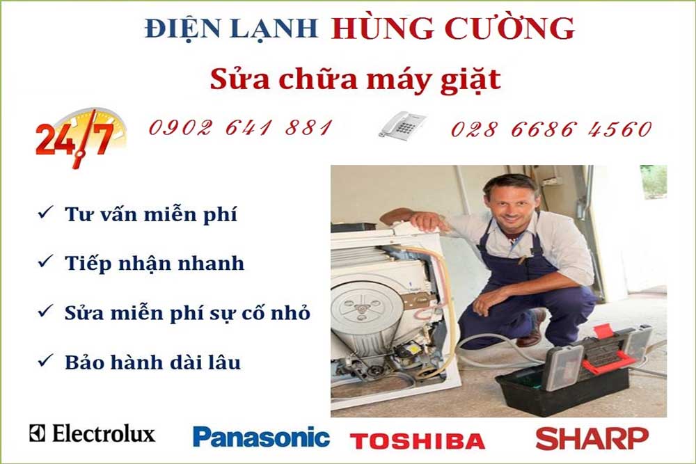 sửa máy giặt quận 4 hành lâu dài