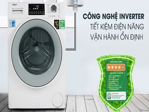 Cách sử dụng máy giặt Aqua 8kg tiết kiệm điện và bền bỉ theo thời gian