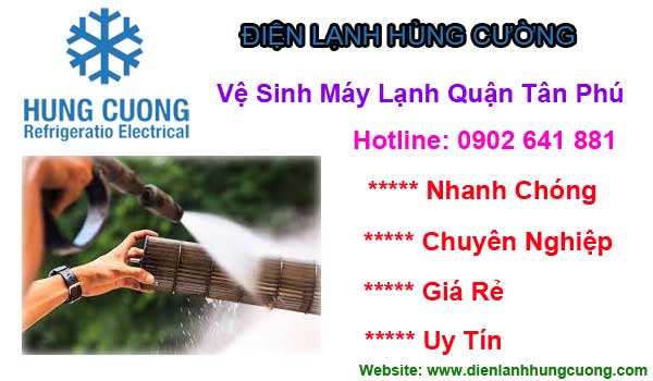 Vệ Sinh Máy Lạnh Quận Tân Phú