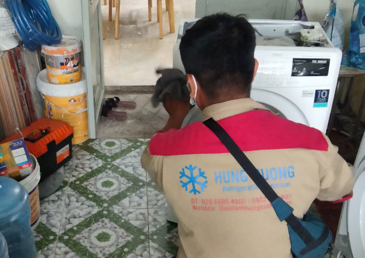 Nguyên nhân và cách khắc phục máy giặt rung mạnh khi vắt