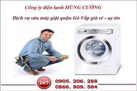 Sửa Máy Giặt Quận Gò Vấp