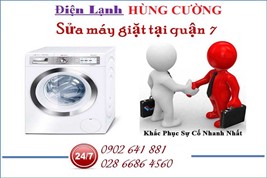 Sửa Máy Giặt Quận 7