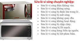 Sửa Lò Vi Sóng Quận Bình Thạnh