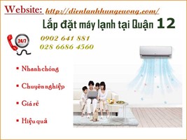 Dịch Vụ Tháo Lắp Máy Lạnh Quận 12