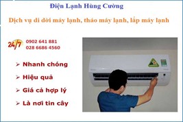 Tháo Lắp Máy Lạnh Quận 9