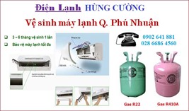 Vệ Sinh Máy Lạnh Giá Rẻ Quận Phú Nhuận
