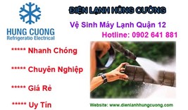 Vệ Sinh Máy Lạnh Quận 12