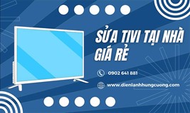 Sửa tivi tại nhà giá rẻ