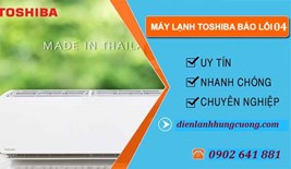 Máy Lạnh Toshiba Báo Lỗi 04