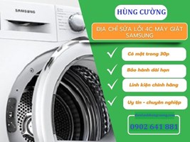 Cách Sửa Máy giặt SamSung Báo Lỗi 4C
