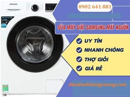 Sửa Máy Giặt SamSung Mất Nguồn Chập Chờn