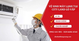 Vệ Sinh Máy Lạnh Tại City Land Gò Vấp