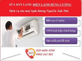Sửa Máy Lạnh Đường Nguyễn Ảnh Thủ