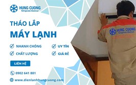 Tháo lắp máy lạnh